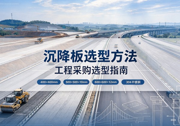 紫阳沉降板选择方法