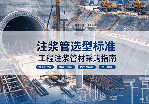 紫阳注浆管选型标准